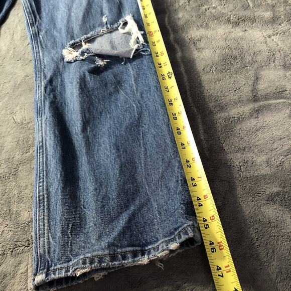 Abercrombie & Fitch The ‘90s Straight Ultra High Rise Denim Size 34 - Picture 3 of 14